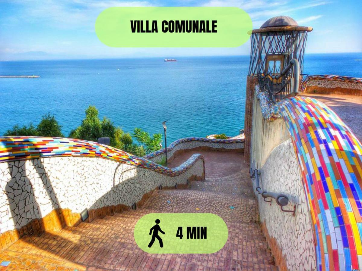---5 Minutes From The Sea ---Panorama And A-C Bed & Breakfast Vietri Екстериор снимка